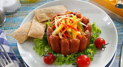 Collaslo salad in sausage rolls – web medicine