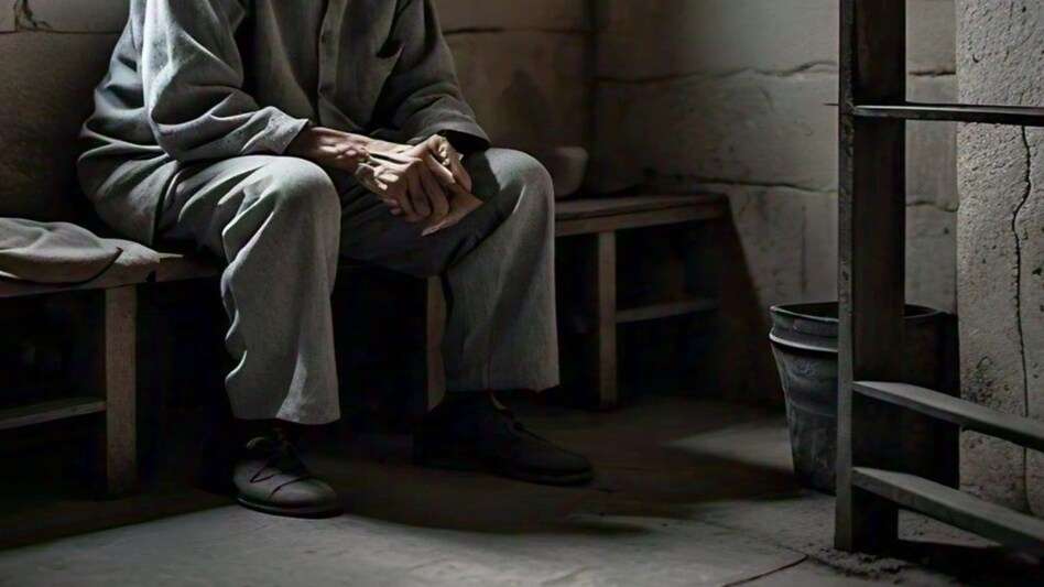 36 years down in jail? Released at the age of 104, but then he did such a cane as soon as he left the jail, his mind would be shaken