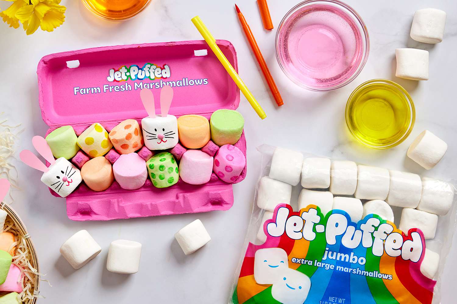 Marshmallow Dyeing Kit Offers Cheaper Alternative This Easter amid High Egg Prices – ryan