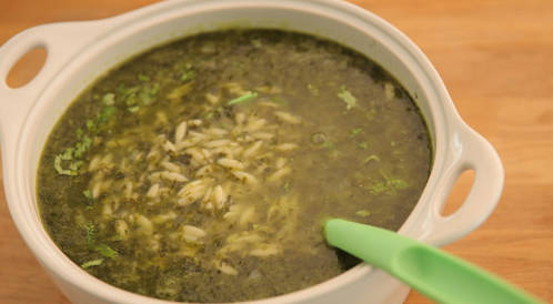Spinach -soup and tongue of Sparrow – Web medicine