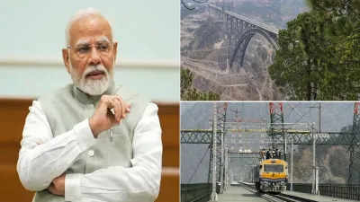 Chenab Bridge will not be inaugurated on April 19 because the Premier Modi’s visit to Jammu and Kashmir