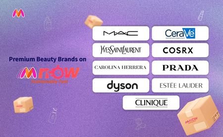 Popular international beauty brands are available on Mantra’s M-Nau