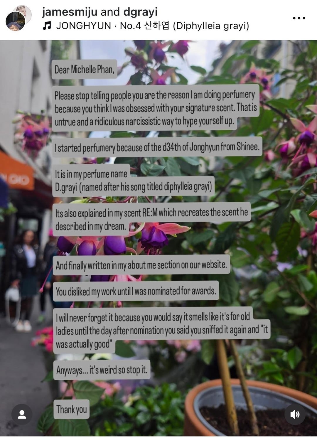 James Miju Publicly Calls Out Michelle Phan and Announces That He No Longer Associates With Her. – ryan
