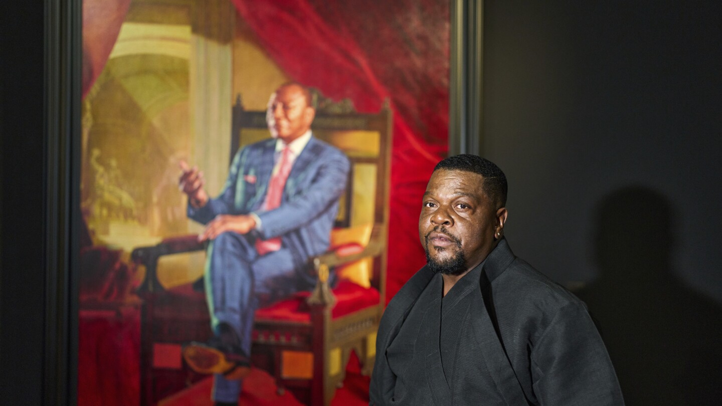 Artist Kiinde wiley Puts Power in a New Frame with Paintings of African Leaders – ryan