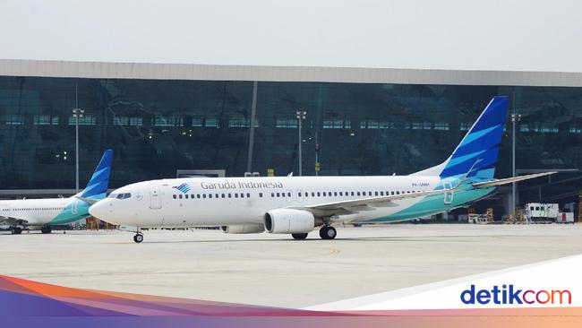 Garuda explains the incident of the tire of the plane got rid of as he ended up at Riau Islands Airport