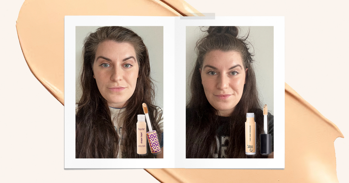 Tarte’s Shape Tape vs. e.l.f’s Camo Concealer w/Photos – ryan