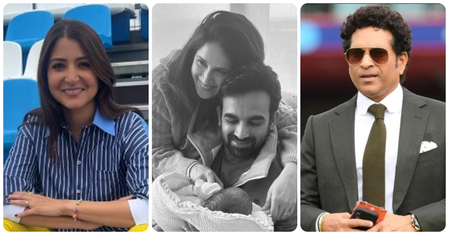 These celebrities, including Zecharika-Zeer, Anushka Sharma, Sachin Tendulkar congratulated