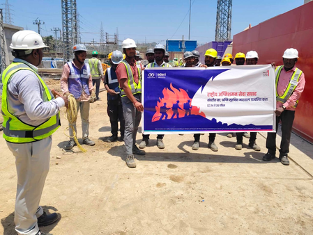 Adani Electricity celebrated the fire department week in its power distribution sector