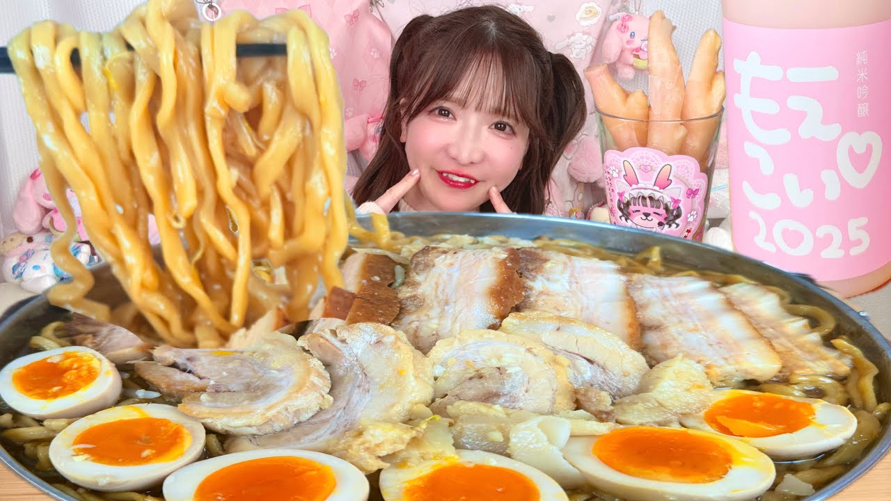 【大食い】二郎系ラーメン【ASMR】 – ryan