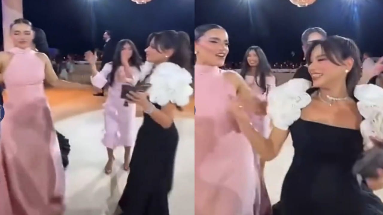 Celebrity dance, Shams Wasu, Lana and Nahy Nabil, at the wedding of Narin Pioti .. Video – ryan