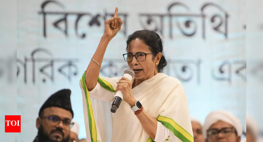 CM Mamata calls BJP ‘anti-Muslim’, says it ‘played trick’ to pass Waqf law