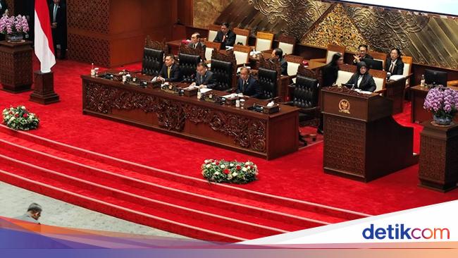 DPR reopens the trial period, 292 legislators attend the meeting