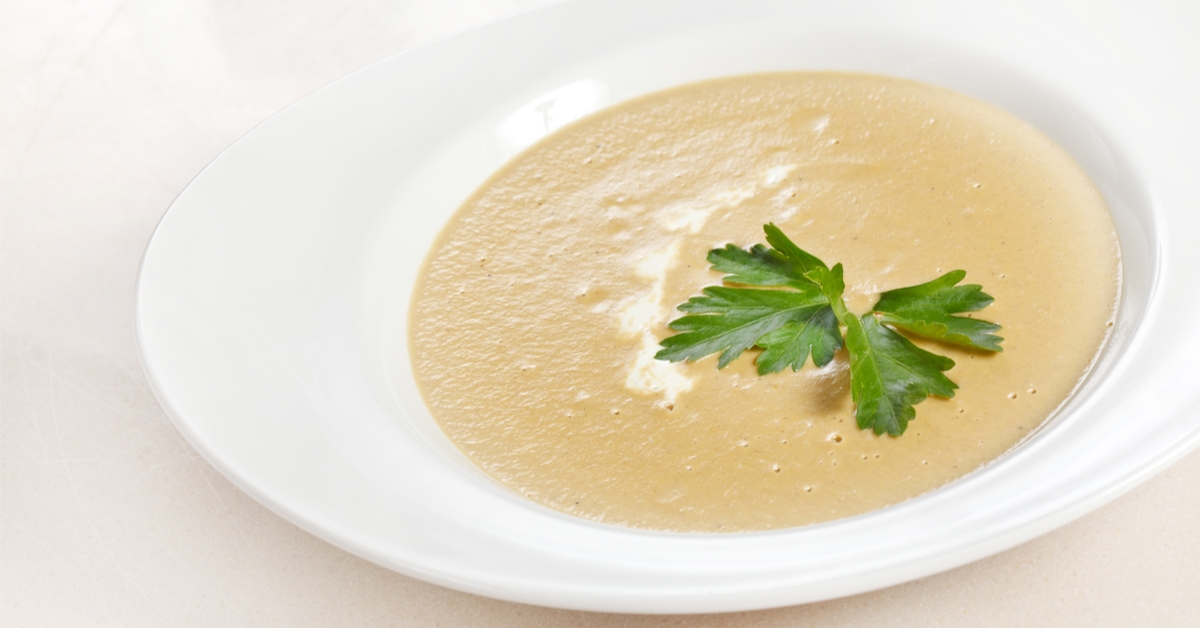 Onion soup with cream – web medicine