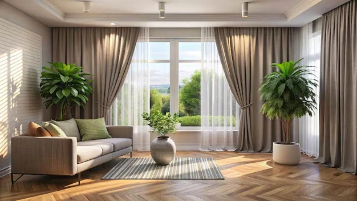 Improve the aesthetics of your home with the best curtains for the living room