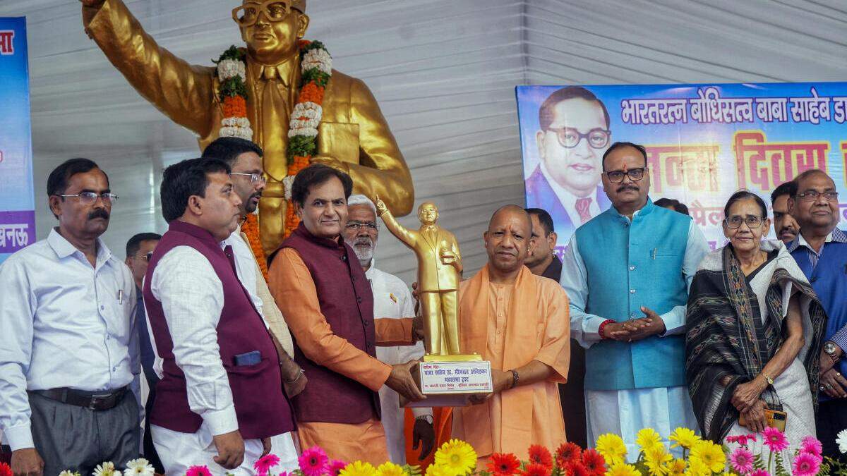 Yogi announces the state’s anti-poverty scheme to be named after Ambedkar