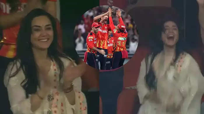 “First scream, then started jumping” It was the tremendous response of Preity Zinta to the historic victory of Punjab, it was hard to stop