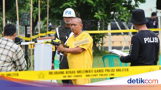 Use SSPI SS1 v2, Kopda Basar releases 8 shots to 3 police in Lampung