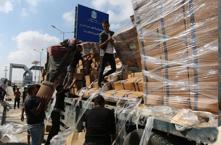 Human aid stopped in Gaza to weaken Hamas’ control: Israeli defense minister