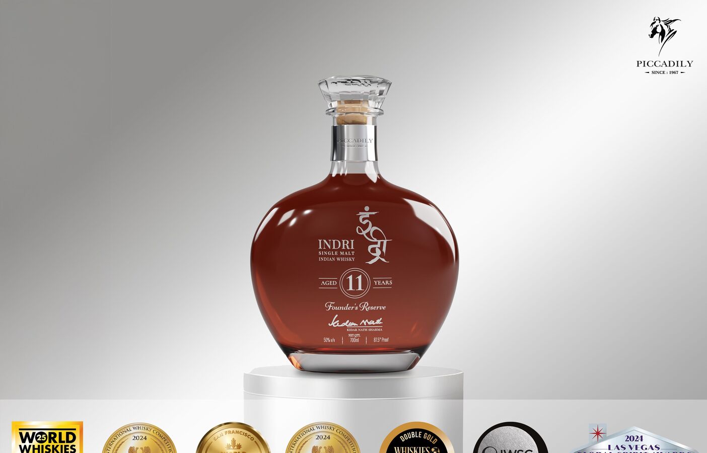 Piccadily unveiled award-winning Indri Founder Reserve 11 Yo Single Mout Whiskey | Mint