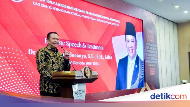 Bamisoet supports the Jimly Award and talks about the importance of improving political parties