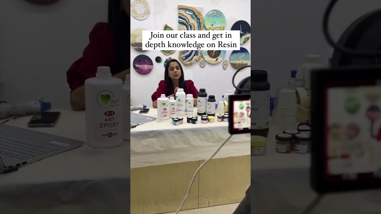 Do you want to start your own resin business? | Join our Resin Art Masterclass