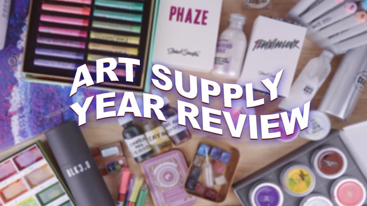The good, the bad and the ugly! My art supply year review. What was the best? – ryan