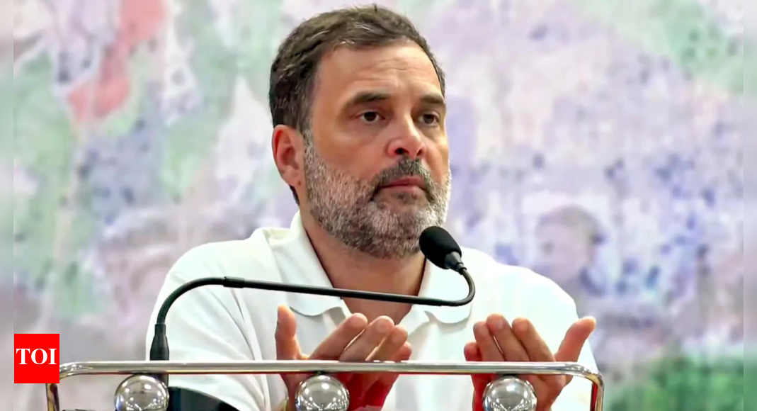 ‘Demoralised in Gujarat for years’: Rahul Gandhi bats for overhaul in Congress’ state unit