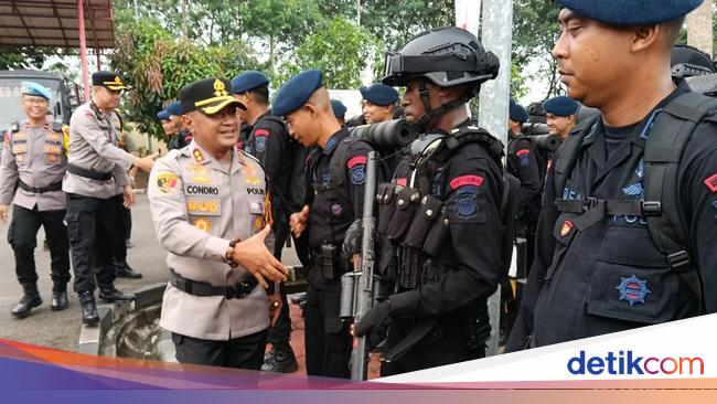 The re -visiting Serang Pilkada was held on April 19, police deployed 1,500 staff members
