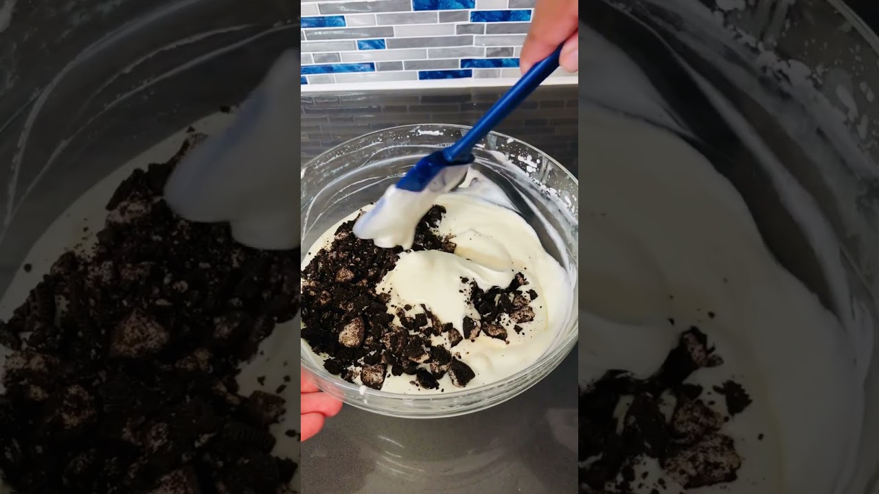 3 Ingredient Oreo Ice Cream Recipe and tutorial!! #shorts – ryan