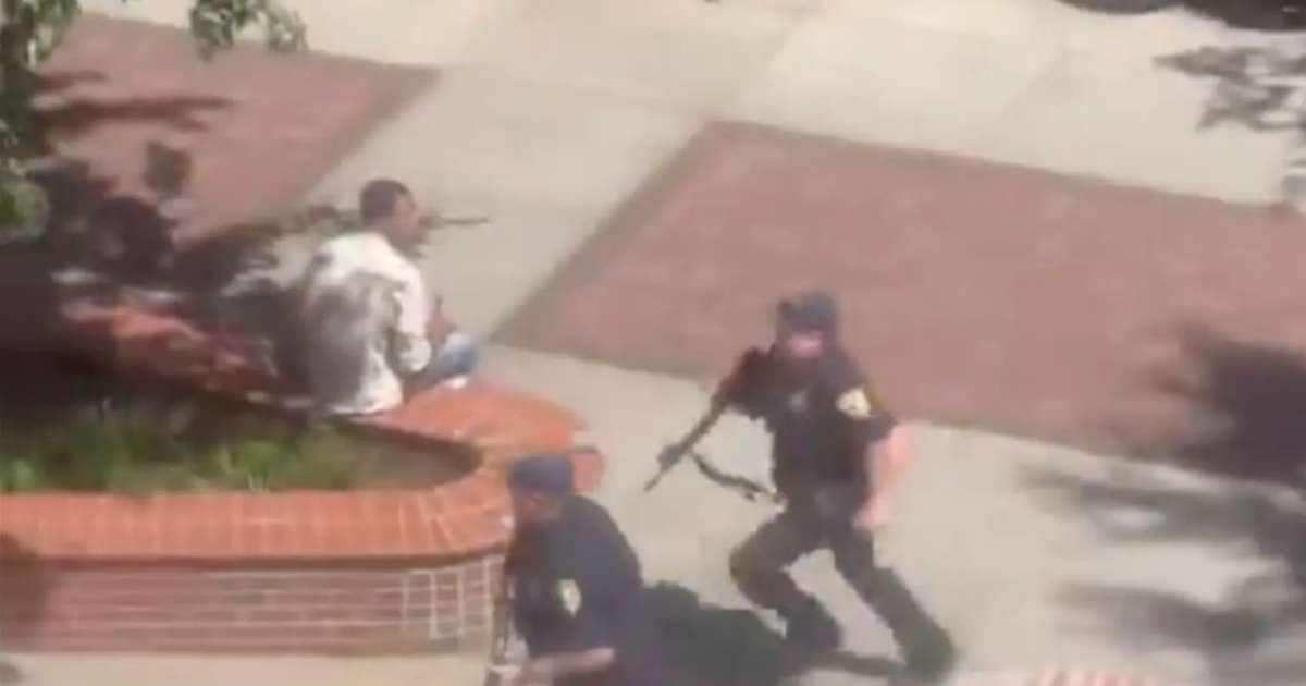 Closure after shooting at the University of Florida, four people admitted to hospital
