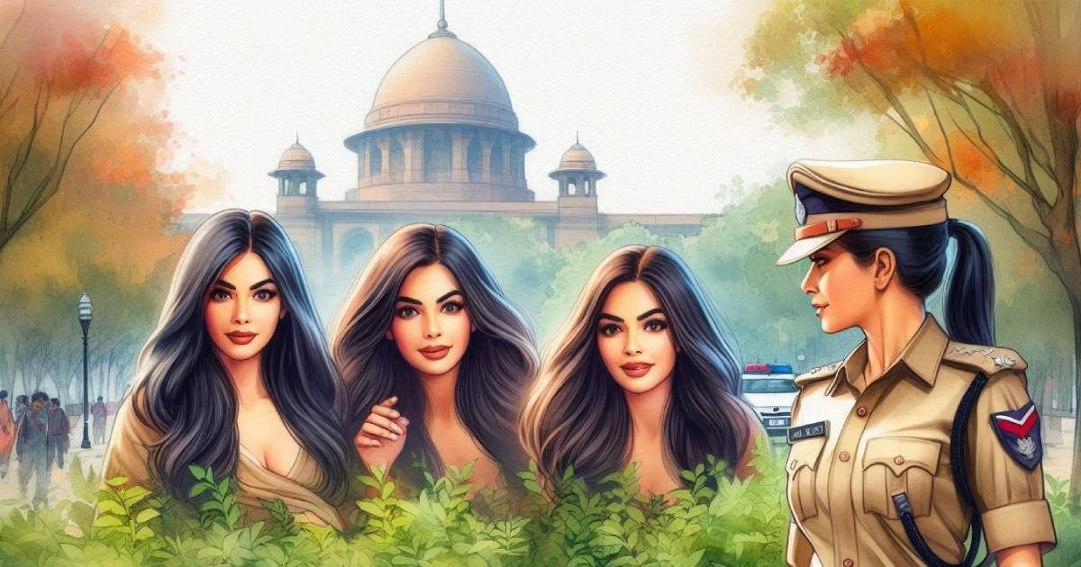 If the needs of 3 women have increased, then such work begins in the park, the police are also stunned
