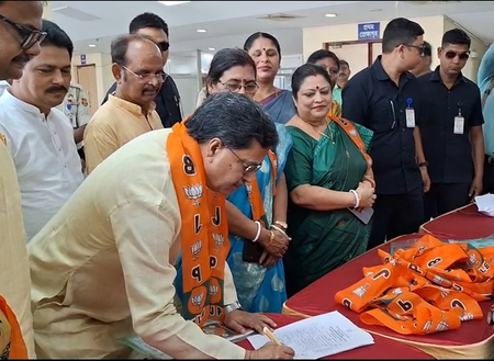 BJP targeted the congress TMC in Tripura, ‘Waqf Reform Janagaran Abhiyan’ announced