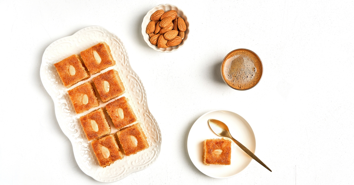 Basbousa without eggs – web medicine