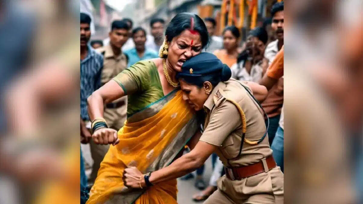 Mankind has become embarrassed by tooth, tear clothes and lady -constables in front of all