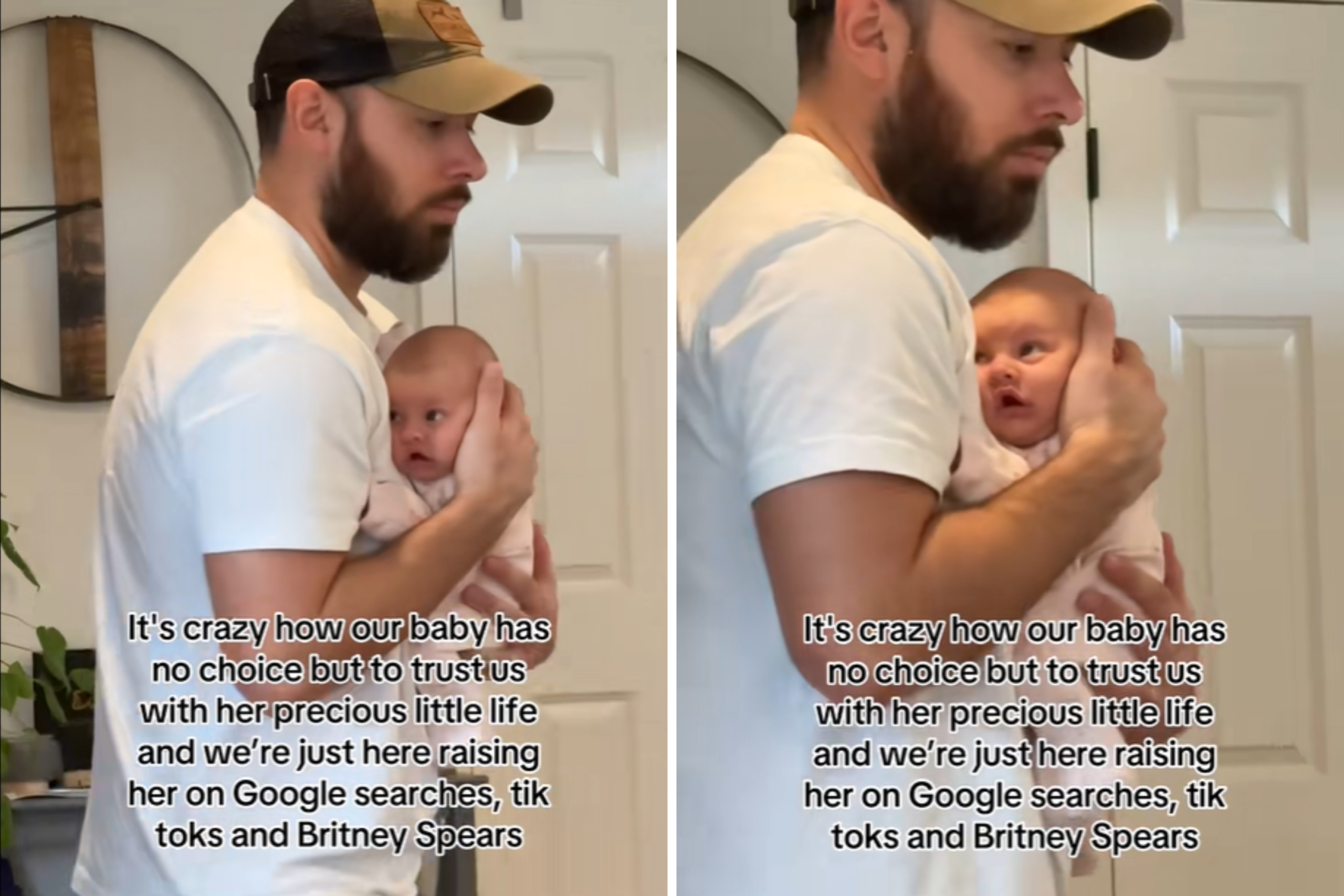 Millennial First-Time Dad Tries New Dance With Baby—Her Face Says It All – ryan