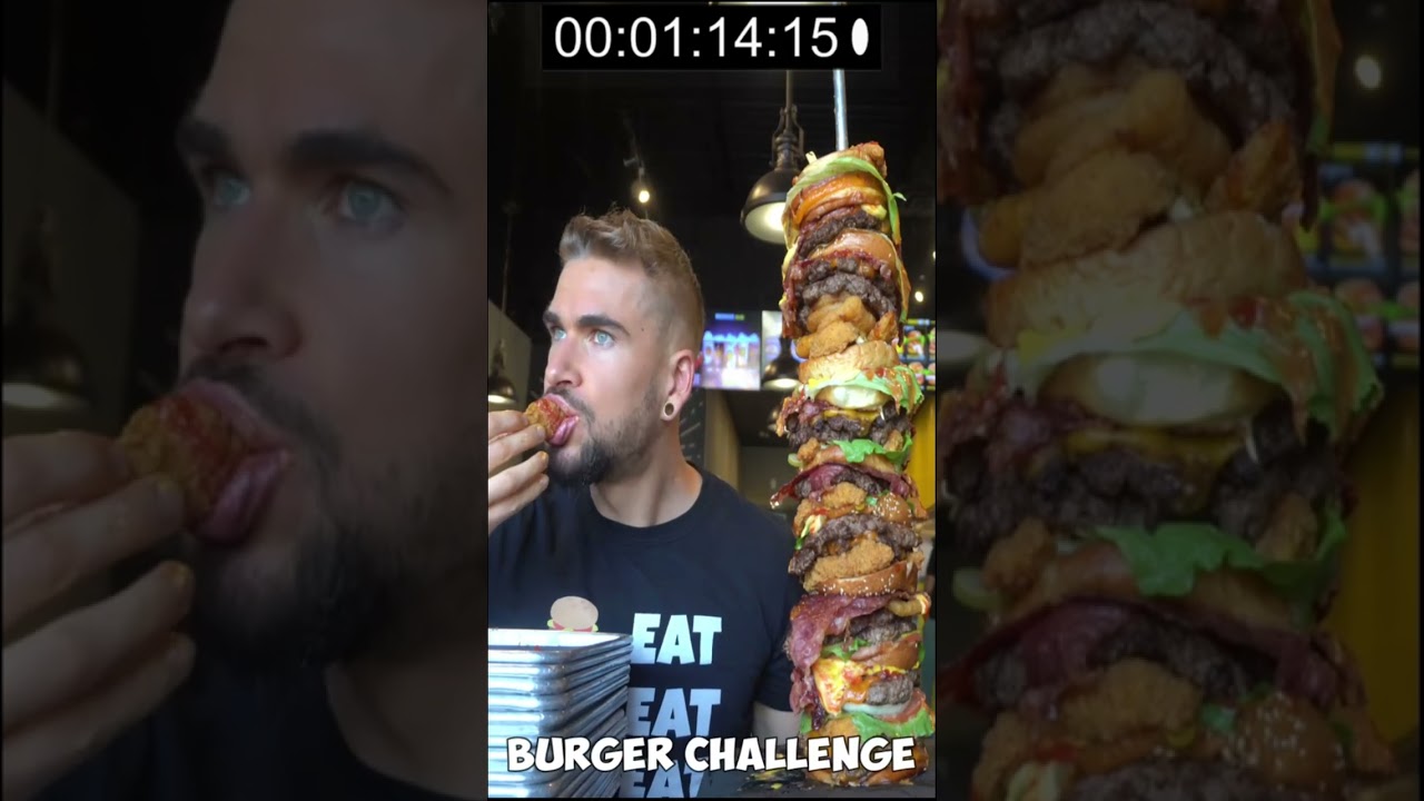 14LB UNBEATEN BURGER CHALLENGE ($300) BIGGEST BURGER CHALLENGE EVER #foodchallenge #toronto #Burger – ryan