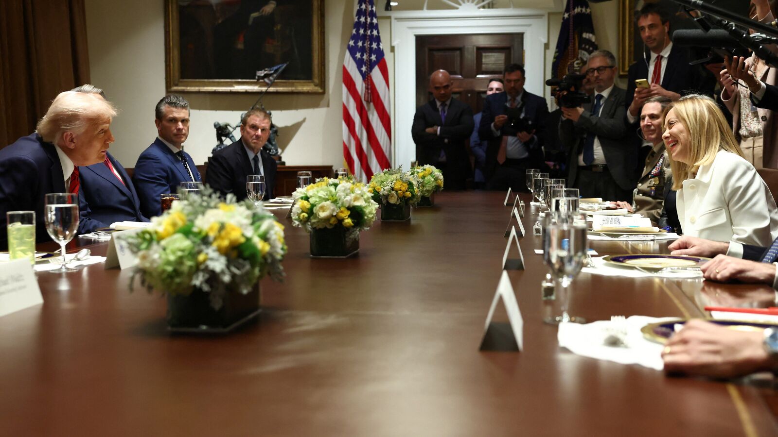 Donald Trump welcomes Italian Prime Minister Giorgia Meloni in the White House; says there will be ‘100% EU tariff agreement’ | Today news