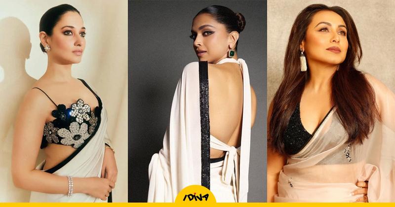 Black & White Looks Stunning Together, So Here’s A Lesson In Wearing The Monochrome Saree – ryan