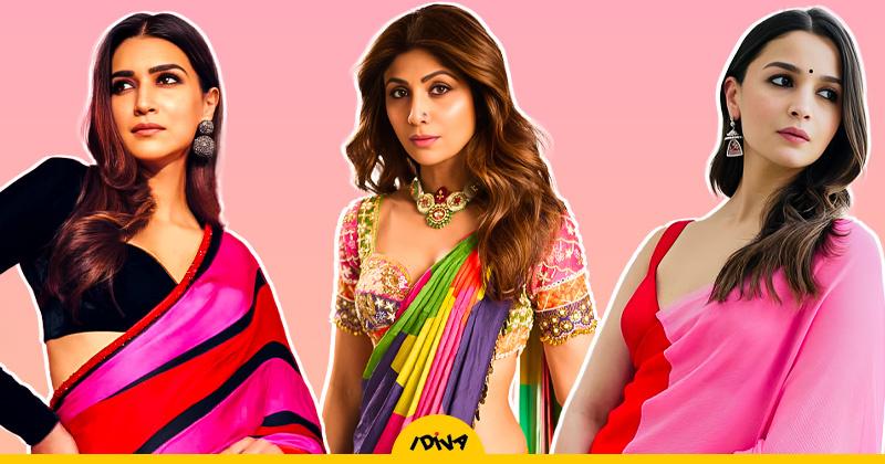 Don’t Miss These 8 Trendy Colour-Blocked Sarees While Upgrading Your Desi Wardrobe For 2025 – ryan