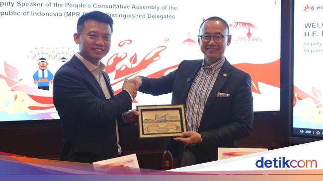 Waka MPR met the leadership of Huawei Global, with collaboration in the field of technology