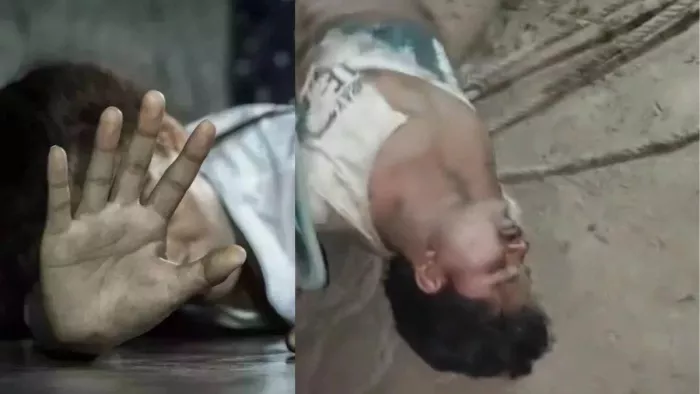 Tied with bull cars and beaten, rotated in the village; Taliban punishes for rape accused in UP – knocked on bull car and in the village of raped accused Taliban penalty