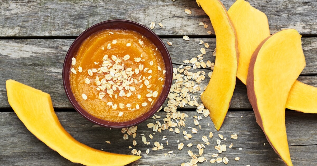 Pumpkin soup with oats – web medicine