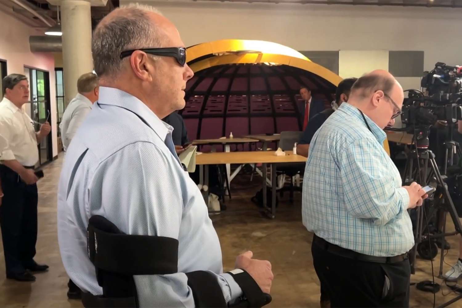 Father of Austin Metcalf Shows Up to Press Conference for Karmelo Anthony’s Family – ryan