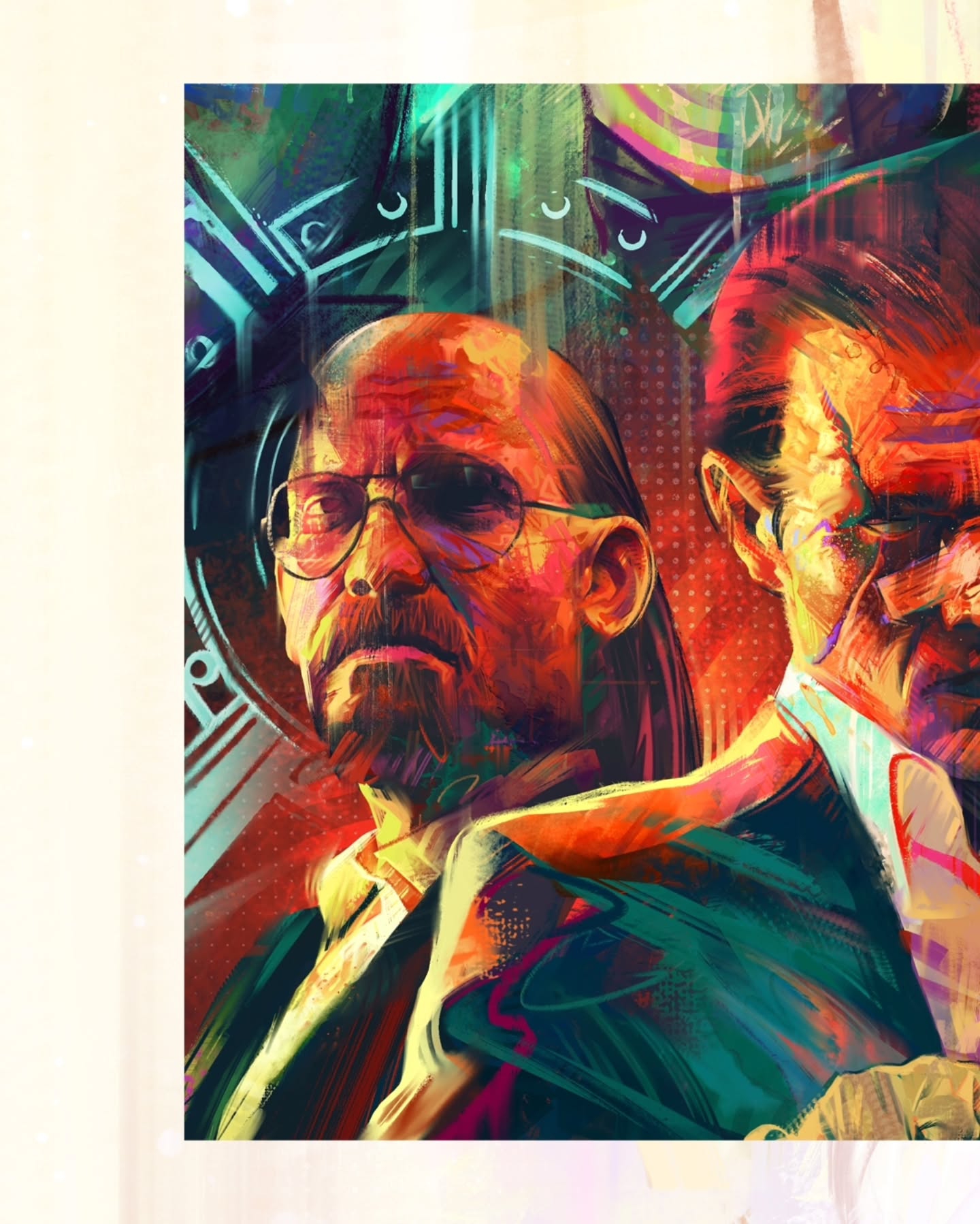 Kane & Lynch. #kaneandlynch #Xbox #playstation #videogameart #gamer #artist #d… – ryan
