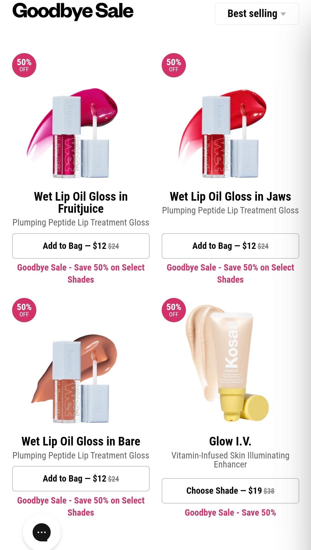 50% Off Select Products, Priced as Marked – ryan