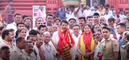 Odisha: Governor Hari Babu Kambhampati visited Mahaprabhu Jagannath