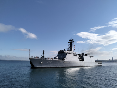 Ins Sunayna has reached Mozambia to strengthen naval relations