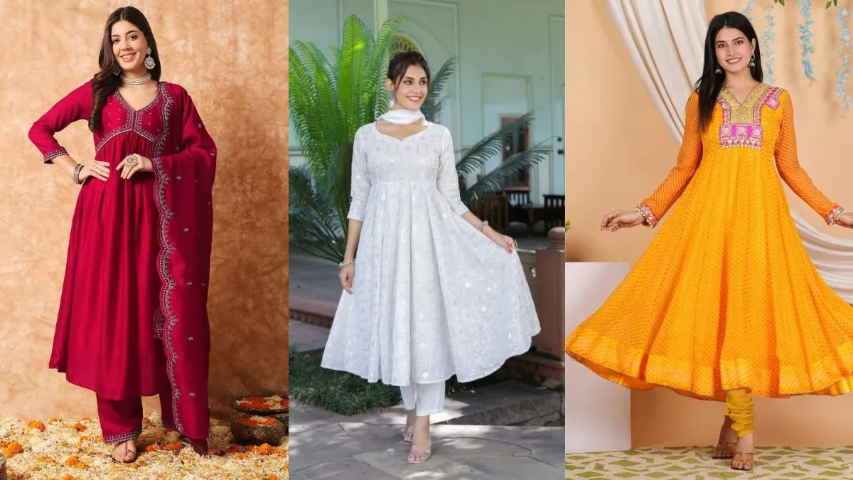 Best Anarkali Kurta -Set for Women: Twirl in Tradition