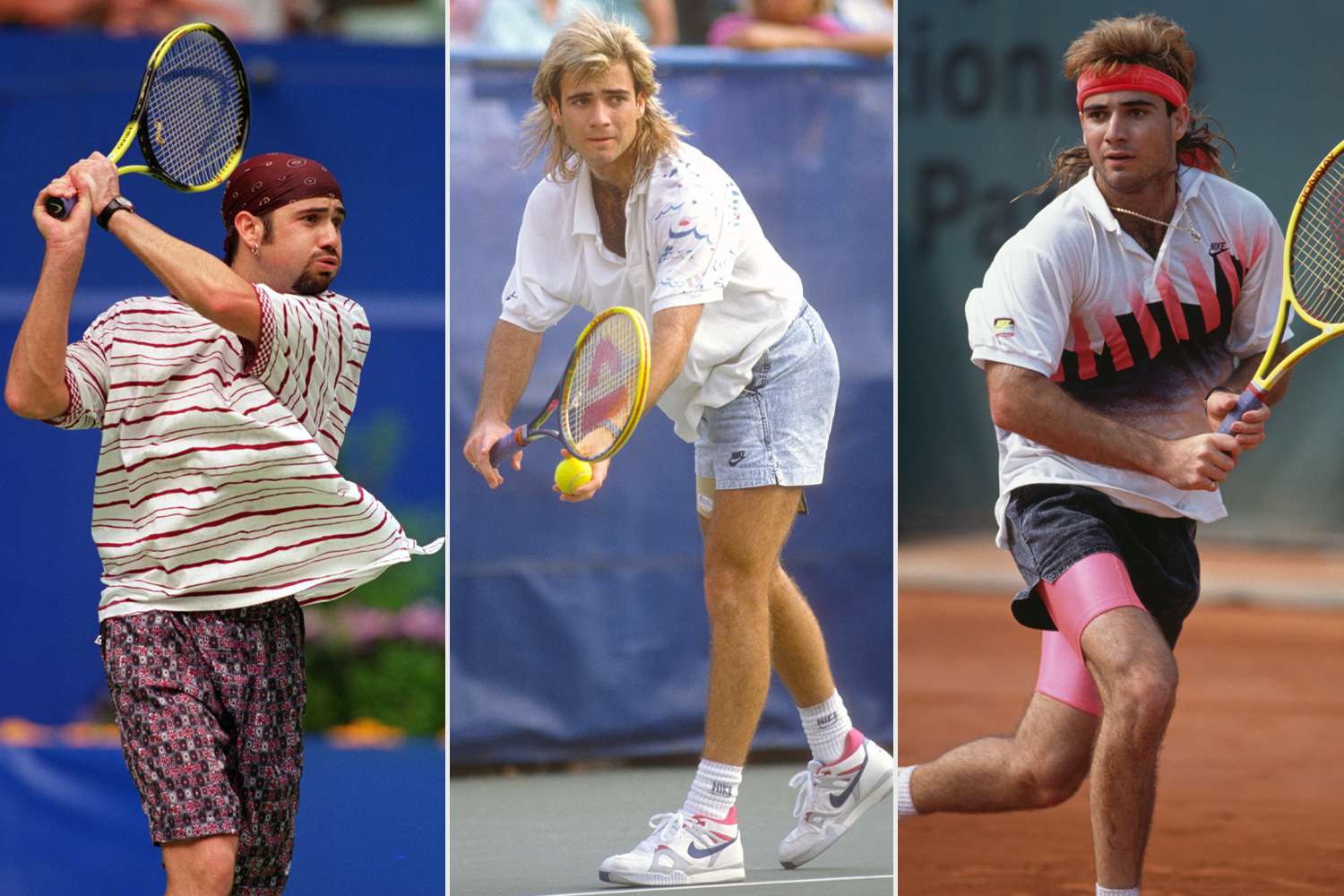 Andre Agassi Reflects on His 3 Favorite Tennis Outfits Ever – ryan