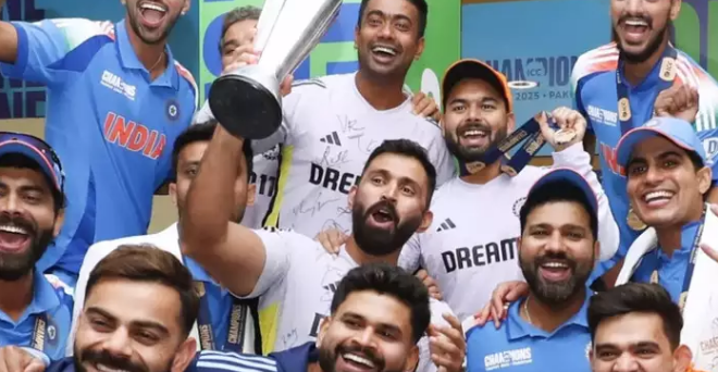 On whose complaint again, Rohit Sharma’s complaint, has Abhishek Nair’s chopped leaf, which played large from behind the screen?